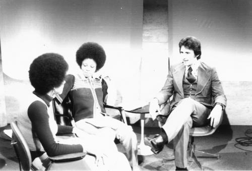 12]  1974 @ BES- “Black Hollywood” series-2 authors discussing the history of African-Americans in Hollywood
